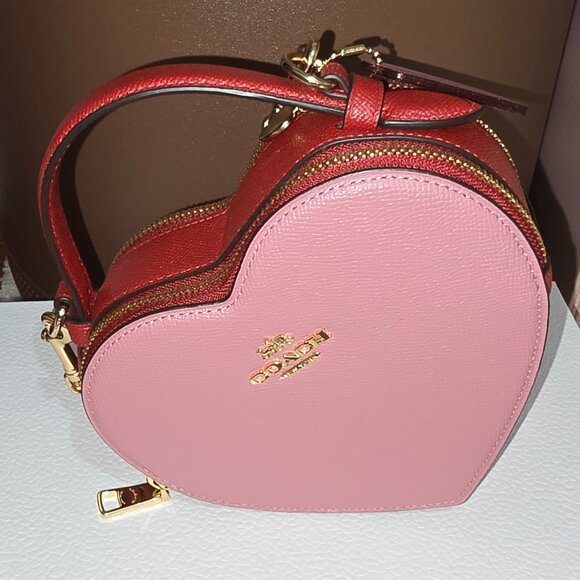Coach Heart Colorblock Crossbody - Picture 1 of 8